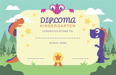 Kindergarten Graduation Certificate Template - 10 Free PDF Printables | Printablee