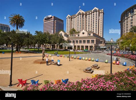 Downtown San Jose Stock Photo - Alamy