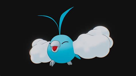 Pokemon Swablu - Cloud - Download Free 3D model by kuayarts [14cbf9c] - Sketchfab