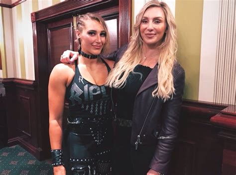 Charlotte with Rhea Ripley | Charlotte flair, Wwe girls, Women