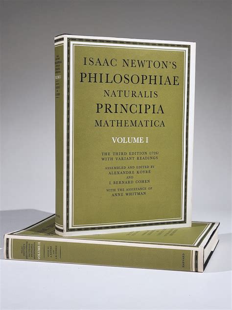 Philosophiae Naturalis Principia Mathematica | Isaac Newton, Alexandre ...