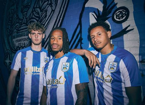 Huddersfield Town 2023-24 Umbro Home Kit Unveiled...