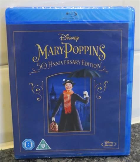MARY POPPINS 1964 Blu-Ray Julie Andrews/Dick Van Dyke/David Tomlinson ...