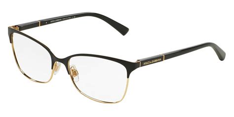 Dolce & Gabbana DG1268 - Logo Plaque Eyeglasses | Free Shipping