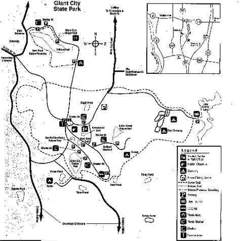 Giant City State Park Map - Maping Resources