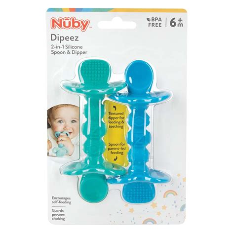 Nuby Dipeez Silicone Spoons - Shop Dishes & utensils at H-E-B