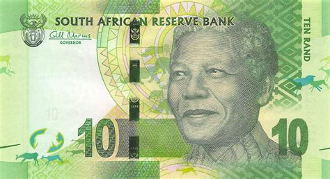 My Currency Collection: South Africa Currency 10 Rand banknote 2012 President Nelson Mandela