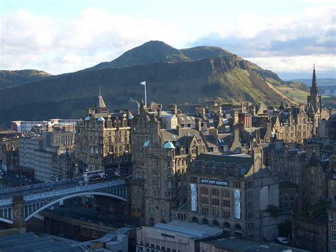 Google Map of the City of Edinburgh, Scotland, UK - Nations Online Project