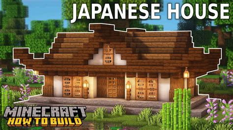 Minecraft: How to Build a Japanese House | Small Japanese Survival House Tutorial - YouTube