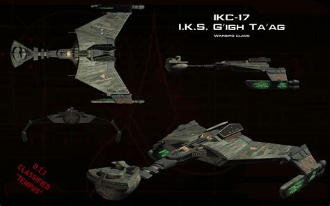 Klingon Warbird ortho by unusualsuspex on DeviantArt