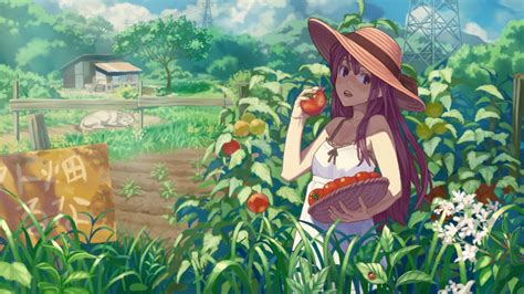 Farm anime girl | Animoe