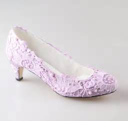 Handmade light purple lavender lace woman wedding party prom shoes bridal dress shoes pumps ...