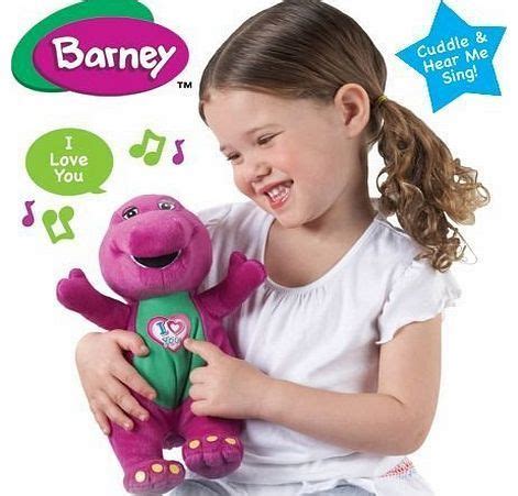 Character Options Barney I Love You Singing Soft Plush Hug Barney and make sure you squeeze the ...