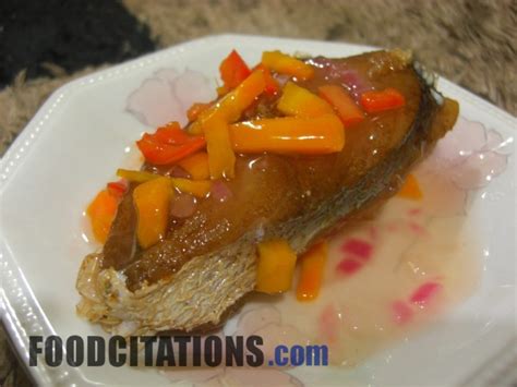 Sweet and Sour Fish Recipe (Dalagang bukid) - Food Citations