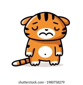 Sad Tiger Images, Stock Photos & Vectors | Shutterstock