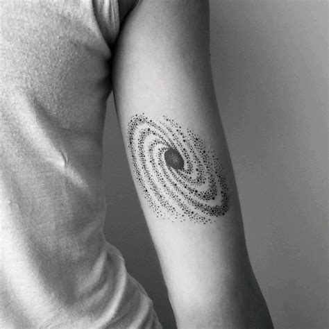 Minimalist Tattoo Milky Way Galaxy