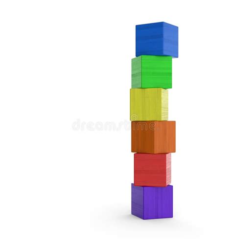 Vertical Stack Of Blocks