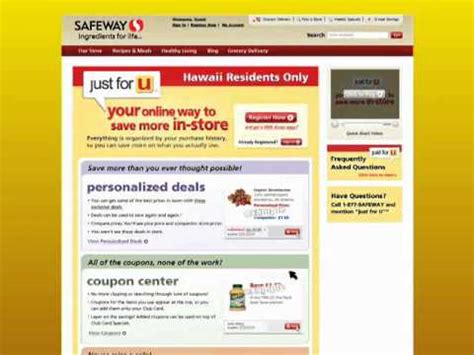 Safeway J4u Login Quick and Easy Solution