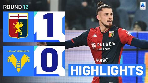 GENOA-VERONA 1-0 | HIGHLIGHTS | Dragusin Edges Verona At Marassi | Serie A 2023/24