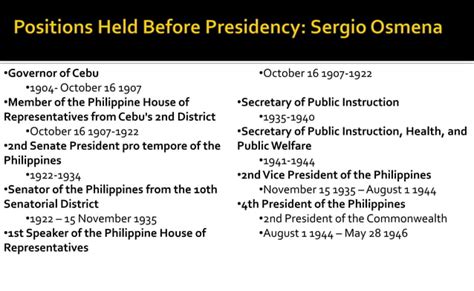 Policies and programs of philippine presidents | PPT