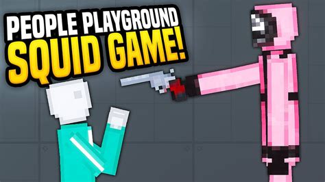 SQUID GAME but for RAGDOLLS - People Playground Gameplay - YouTube