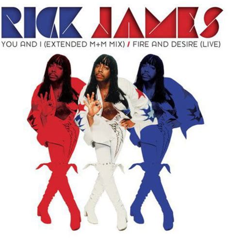 Rick James - James, Rick : You & I/Fire & Desire Single - Vinyl ...