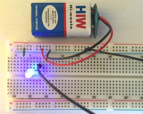 Simple LED Circuit Diagram