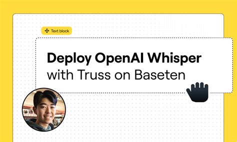 Build with OpenAI’s Whisper model in five minutes | Baseten