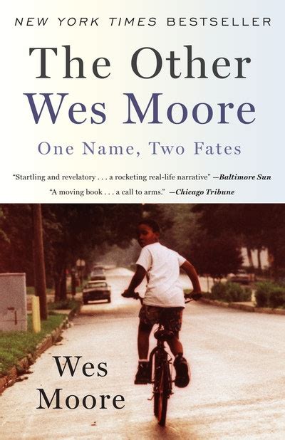 The Other Wes Moore by Wes Moore - Penguin Books Australia