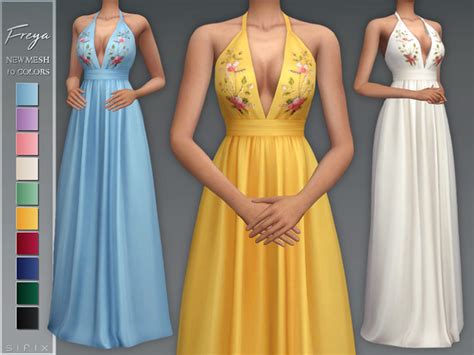 Best Sims 4 Long Dresses (Free CC + Mods) – FandomSpot