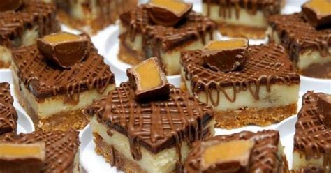 ROLO CHEESECAKE BARS. | Just A Pinch Recipes