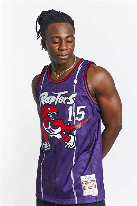 Jerseys Sports Clothing Vince Carter Toronto Raptors #15 Purple ...