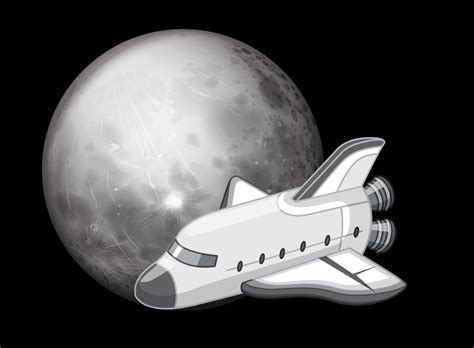 Alien Spaceship Clip Art Black And White