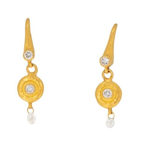 Diamond Drop Earrings - Earrings from Cavendish Jewellers Ltd UK
