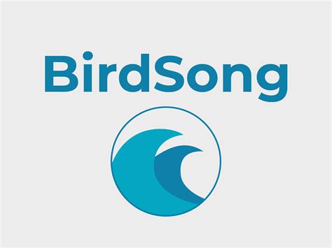 Gif | Logo design BirdSong by Nika Enko on Dribbble