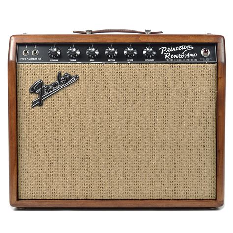 DISC Fender 65 Princeton Reverb Limited Edition Amp, Knotty Pine at ...