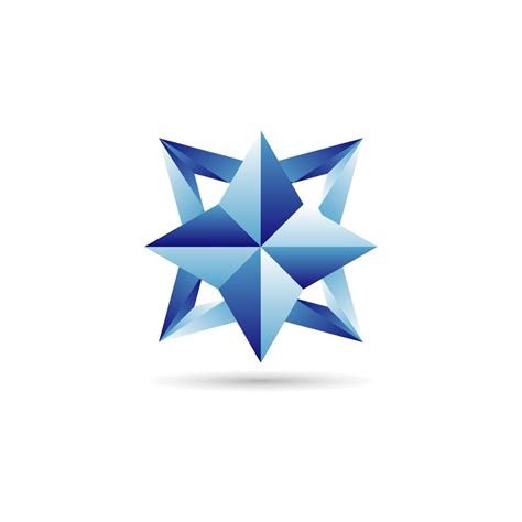 Blue Star Logo 660380 Vector Art at Vecteezy