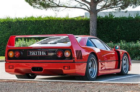 1920x1080px | free download | HD wallpaper: Ferrari, F40, red, Ferrari ...