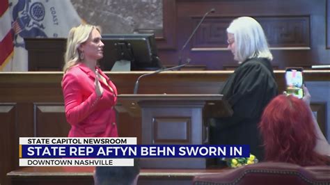 State Rep. Aftyn Behn sworn in – WKRN News 2