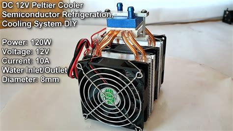 How to Build A Water-Cooled Peltier Device or Thermoelectric Cooler - YouTube