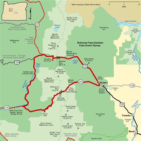 Hwy 20 Oregon Map - Nyc Map