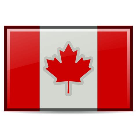 Canada flag clipart. Free download transparent .PNG | Creazilla