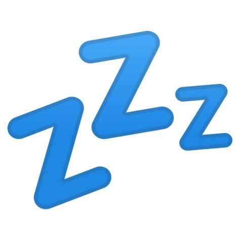 Zzz Icon | Noto Emoji Clothing & Objects Iconpack | Google