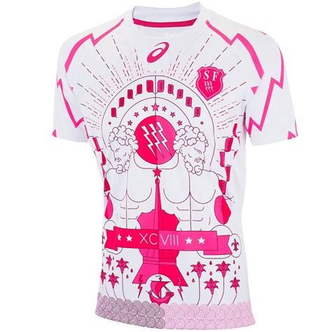 Stade Francais Third rugby jersey 2015/16 - Asics