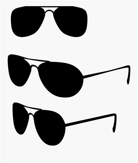 Clipart - Sunglasses Side View Vector , Free Transparent Clipart ...