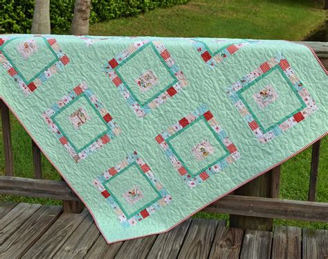 Quilt Story: Patchwork Frames Quilt from The Sewing Chick