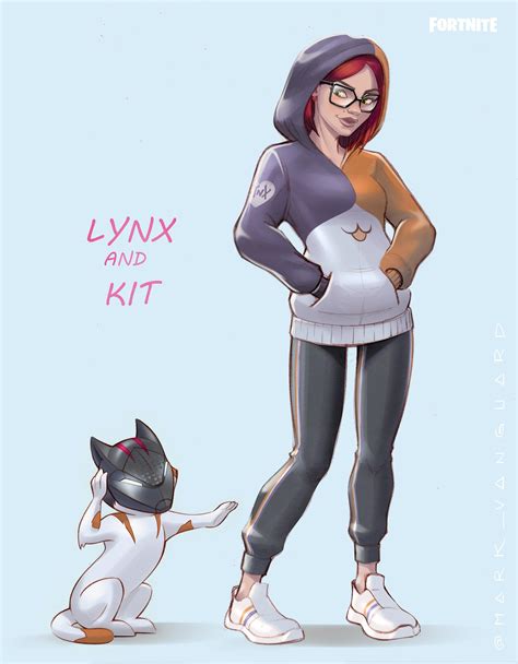 [2021] Lynx and Kit FanArt | Fortnite: Battle Royale Dev Tracker | devtrackers.gg