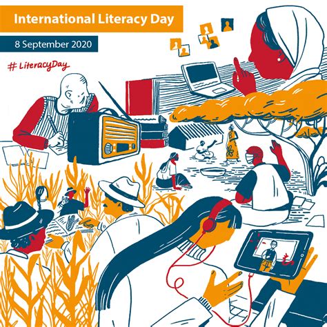 Materiais de comunicação do Dia Internacional da Alfabetização de 2020 | Literacy day ...
