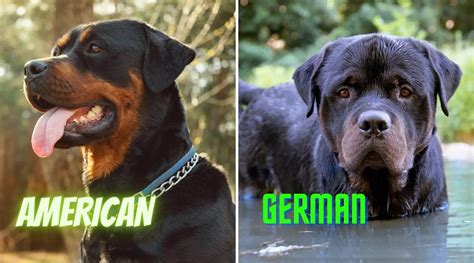 Difference Between American Rottweiler German Rottweiler