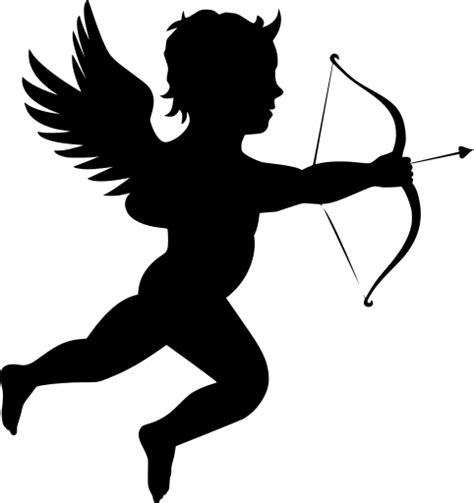SVG > bow valentine tattoos angel - Free SVG Image & Icon. | SVG Silh
